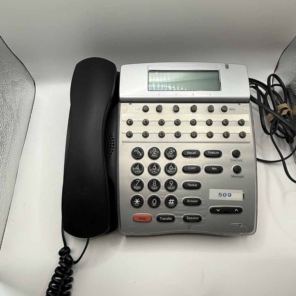 NEC DTH-16D-2 IPK 16-Button Black Dterm80 Digital Display‎ (780575)